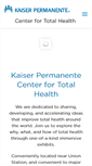 Mobile Screenshot of centerfortotalhealth.org